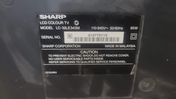 Sharp LCD TV LC-32LE340M (32") - Image 3