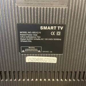 LG 65" UHD Smart TV (65UQ70)