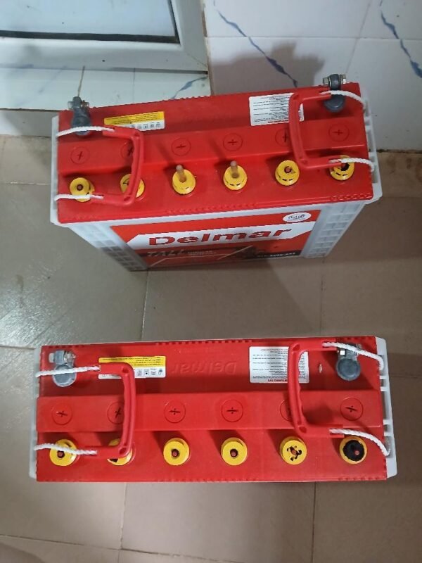 Delmar 12V 220AH "Tall Tabular Wet Batteries" - Image 2