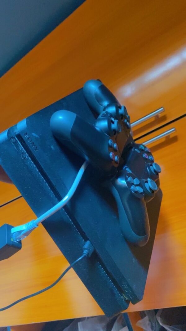 PS4 Slim with 2 Controllers - Image 3