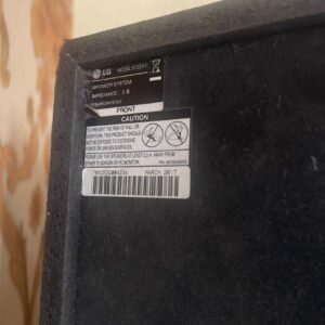 LG Speaker System (SY72D3-F)