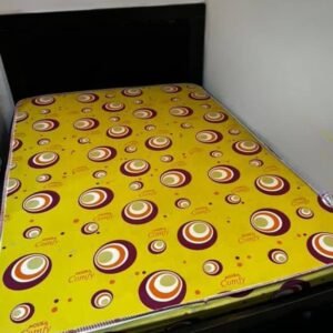 Comfortable "4.5 by 6" Mattress & Bedframe