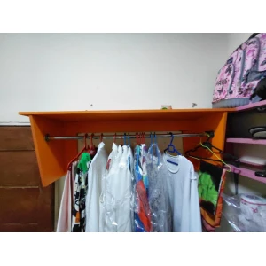 Clothes Hangers & Matching Shelf