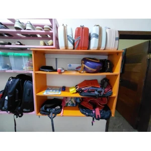 Clothes Hangers & Matching Shelf