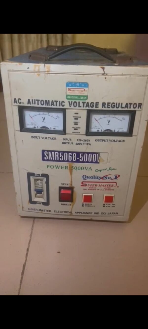 "Super Master" SMR5068-5000va Stabilizer